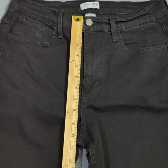Judy Blue Pants Women's 31 Black High Waist Skinny Stretch Made In USA 83105 - Picture 6 of 11